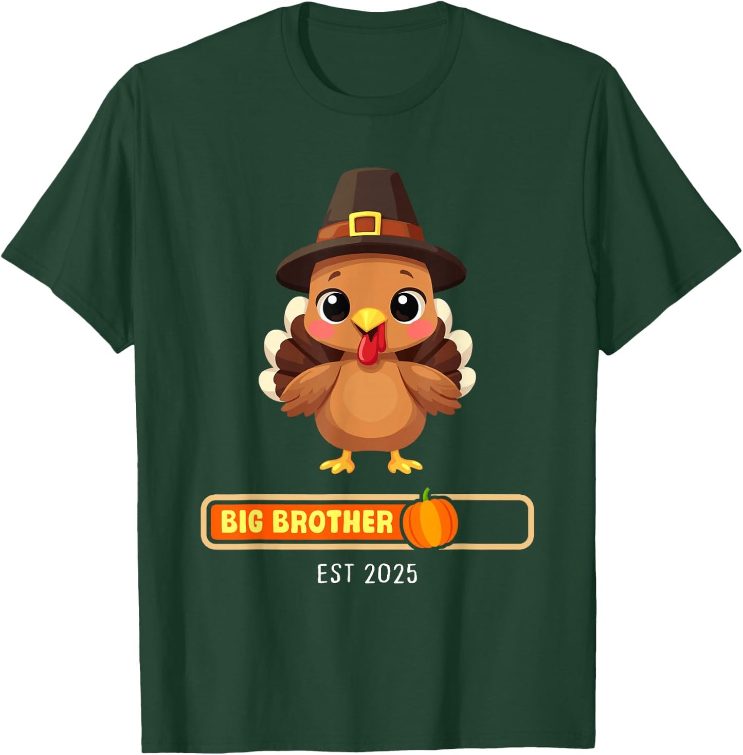 Big Brother 2025 Turkey Thanksgiving Pregnancy announcement T-Shirt - T-Shirt | Forest