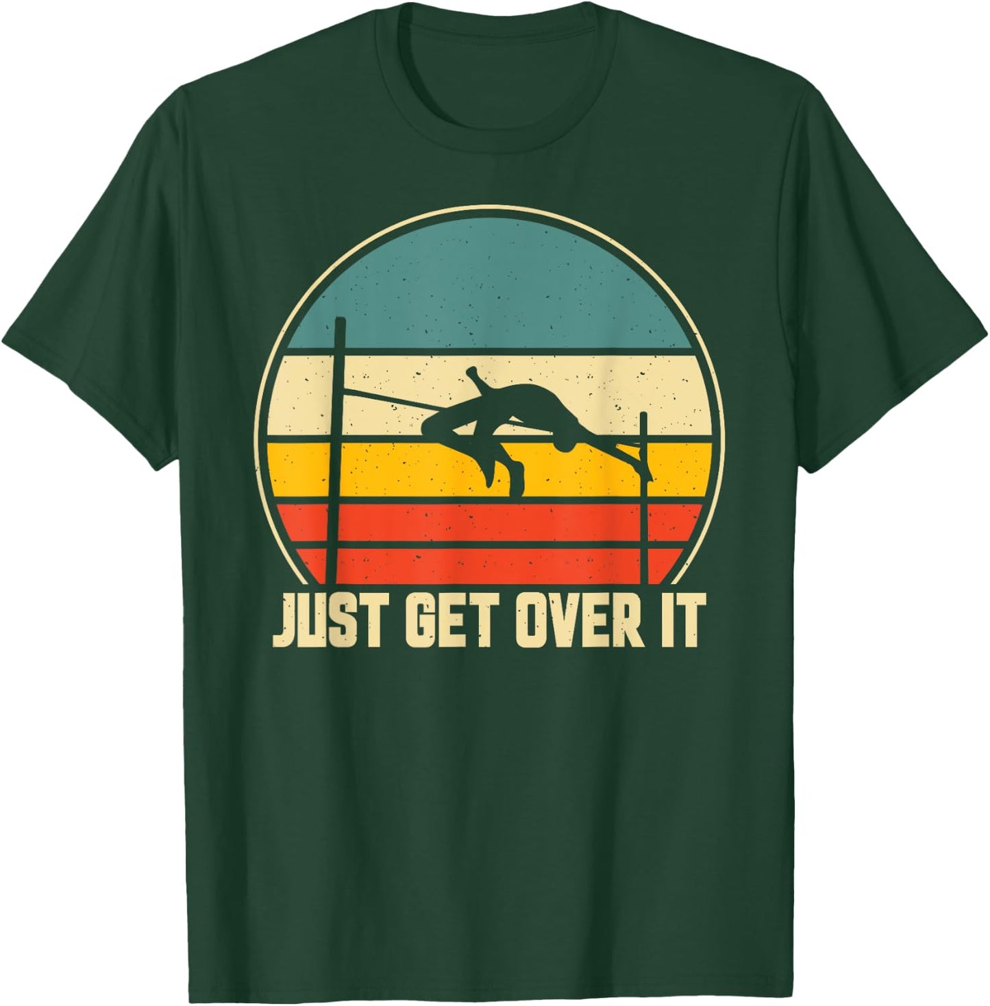 High Jump Design Women High Jump Sport Lover T-Shirt - T-Shirt | Forest