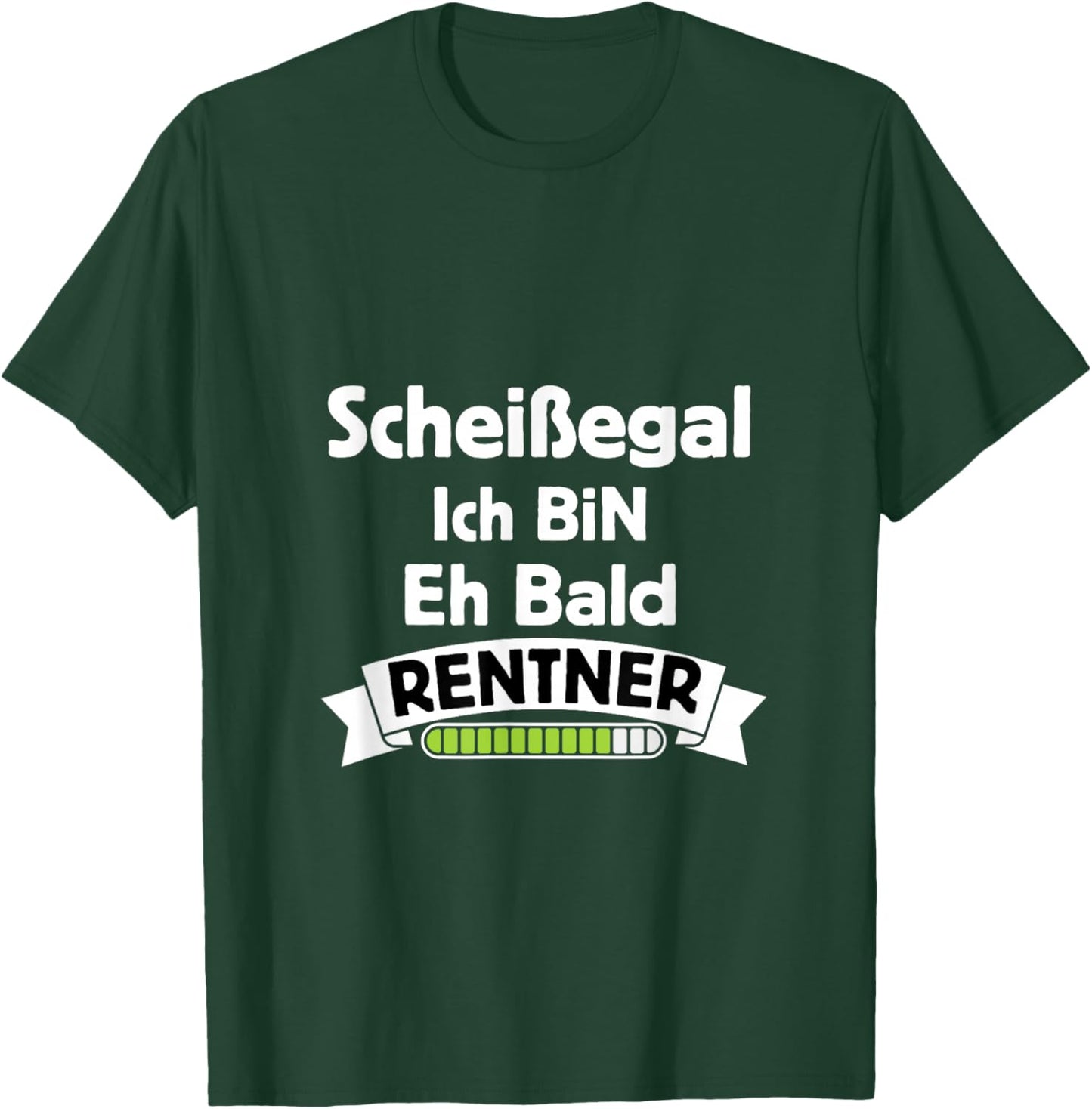 Scheißegal Ich Bin Eh Bald Rentner Countdown T-Shirt - T-Shirt | Forest