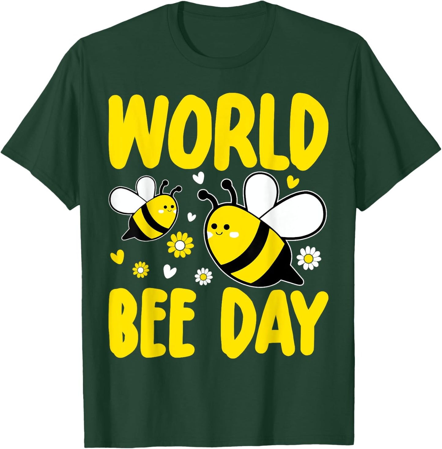 World Bee Day Beekeeping Honey T-Shirt - T-Shirt | Forest