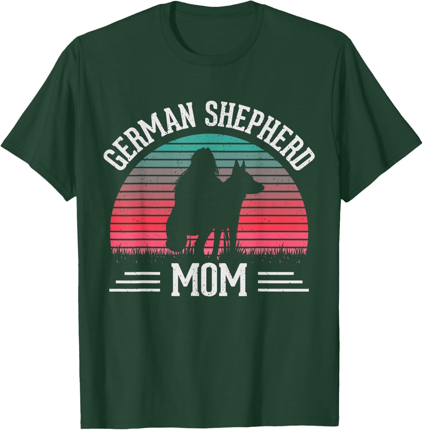 German Shepherd Mom Mothers Day Mama T-Shirt - T-Shirt | Forest