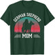 German Shepherd Mom Mothers Day Mama T-Shirt - T-Shirt | Forest