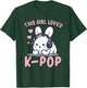 K-Pop | This Girl Loves K-Pop | Rabbit, Kpop for Girls T-Shirt - T-Shirt | Forest
