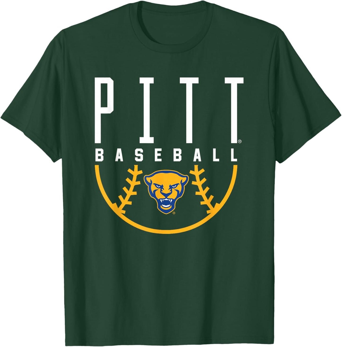 University of Pittsburgh Panthers Baseball T-Shirt - T-Shirt | Forest