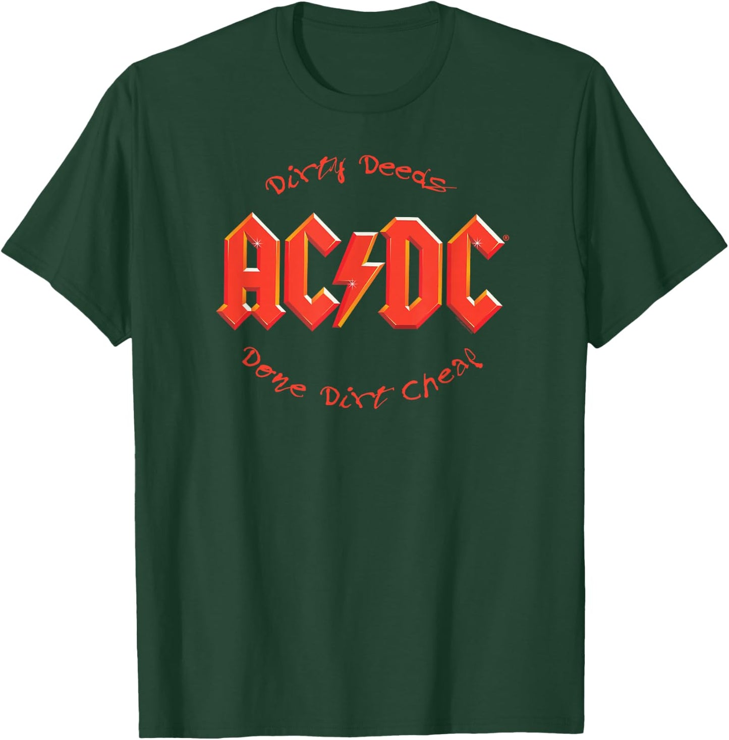 AC/DC Dirty Deeds Done Spottbilliger Screenplay T-Shirt - T-Shirt | Forest