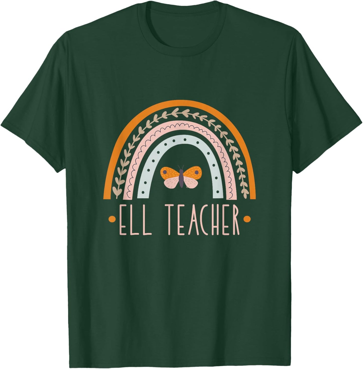 ELL Teacher English Learning Educator Language Lesson Women T-Shirt - T-Shirt | Forest
