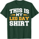 This Is My Leg Day T-Shirt - T-Shirt | Forest