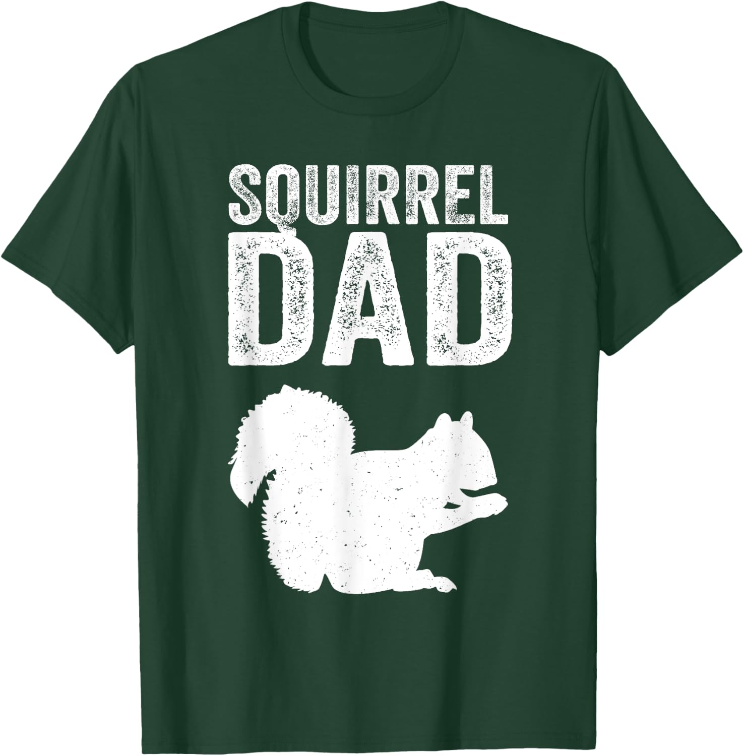 Forest Animal Men Cool Squirrel Dad Father T-Shirt - T-Shirt | Forest