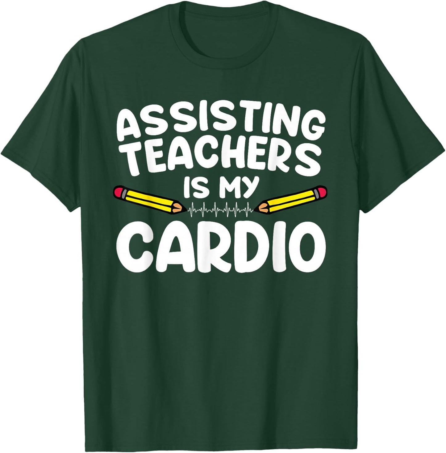 Funny Paraprofessional Women Para Assistant Teacher T-Shirt - T-Shirt | Forest