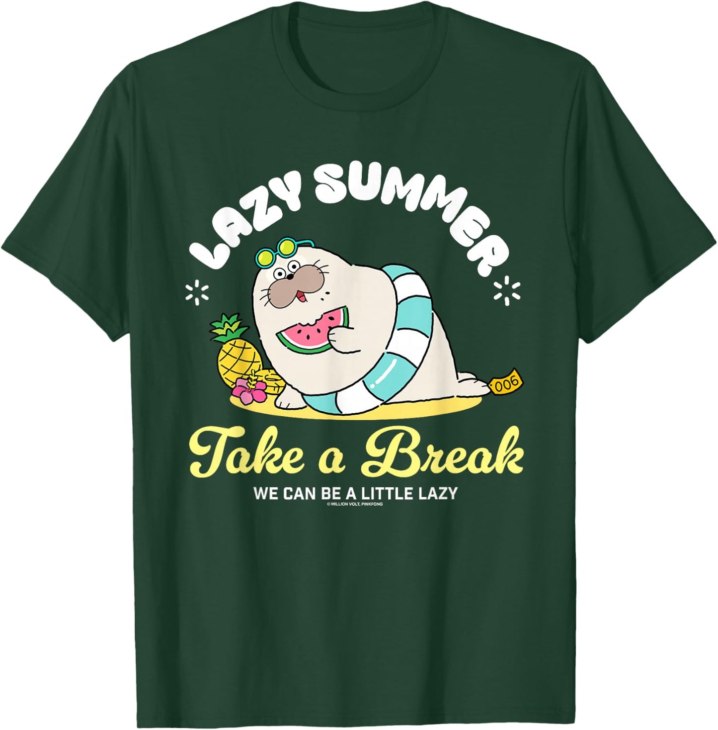 Sealook Take a Break T-Shirt - T-Shirt | Forest