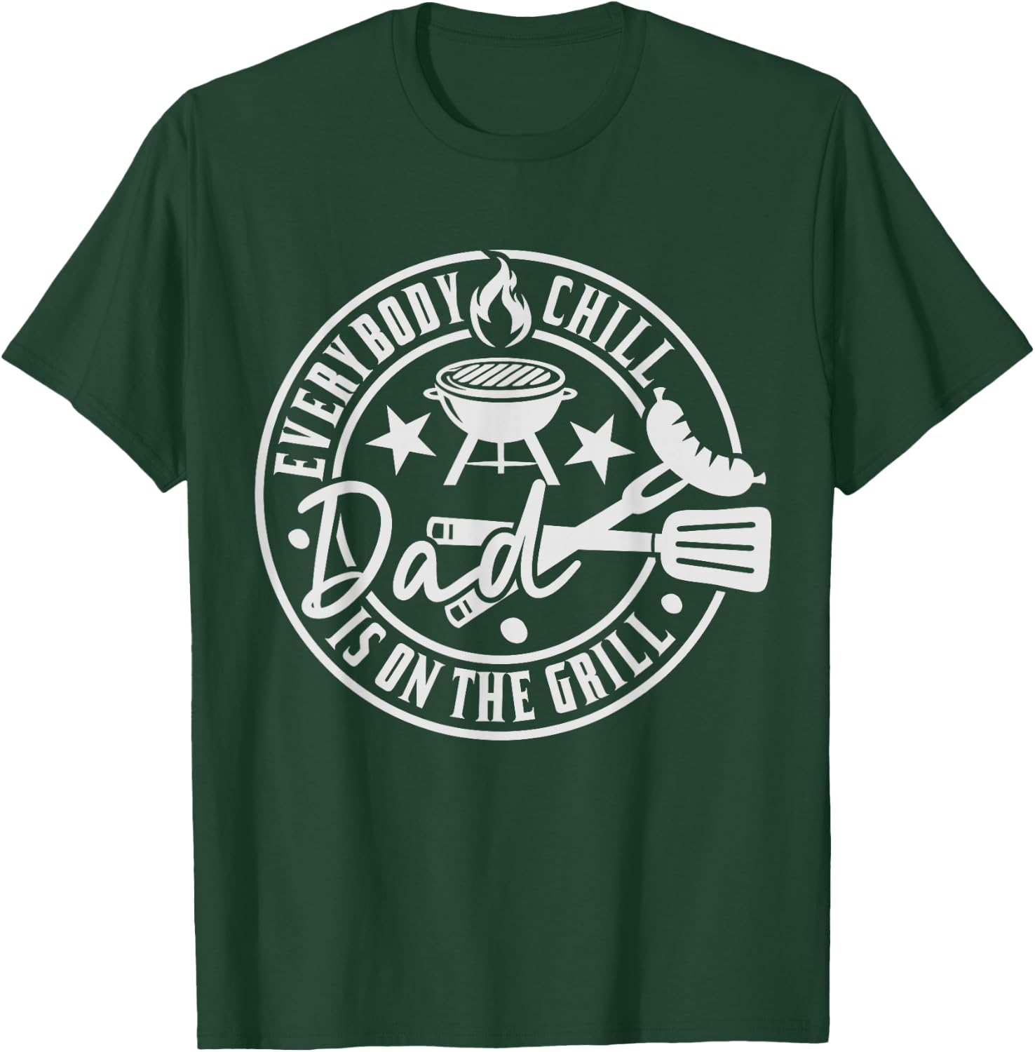 BBQ Grilling Dad Smoking Meat Barbecue Pun Pit Père Drôle T-Shirt - T-Shirt | Forest