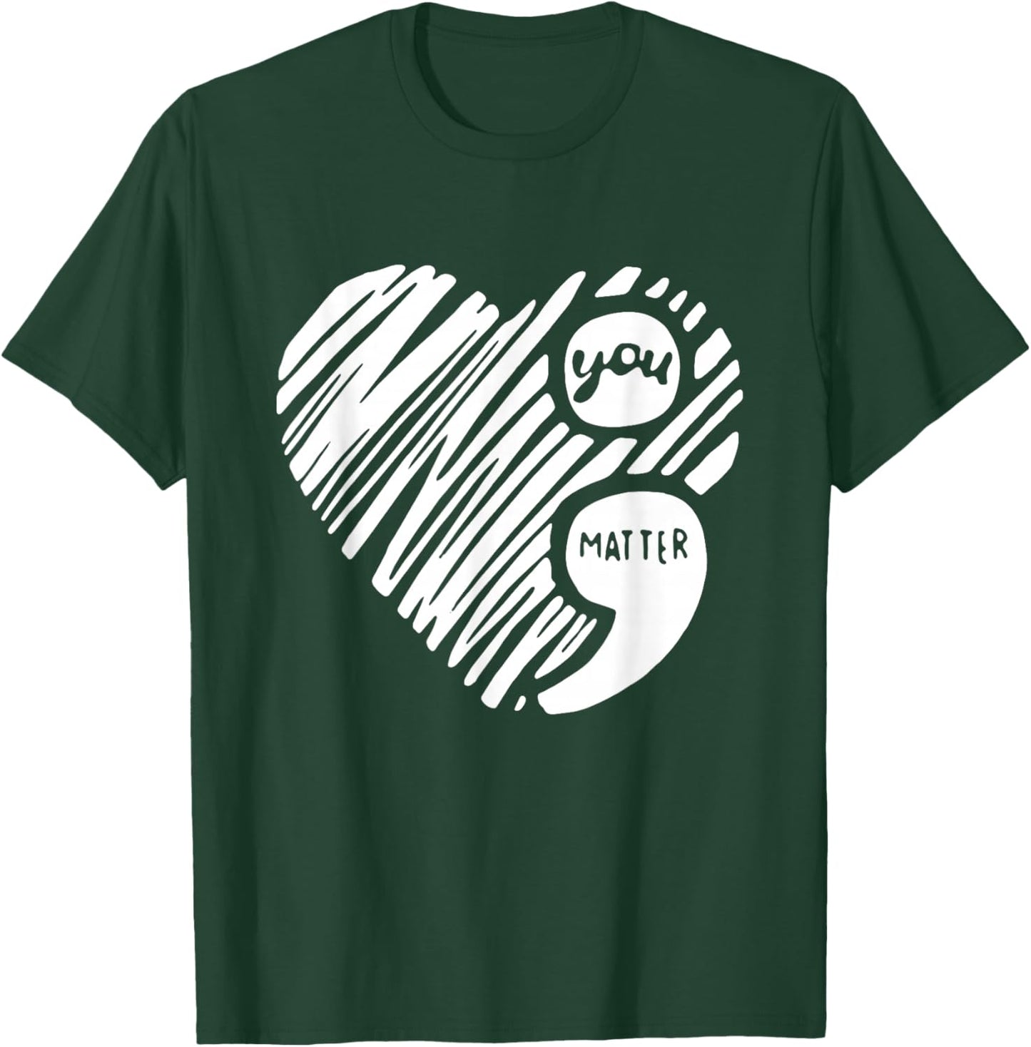 You Matter On Your Darkest Night Remember Tomorrow Needs You T-Shirt - T-Shirt | Forest