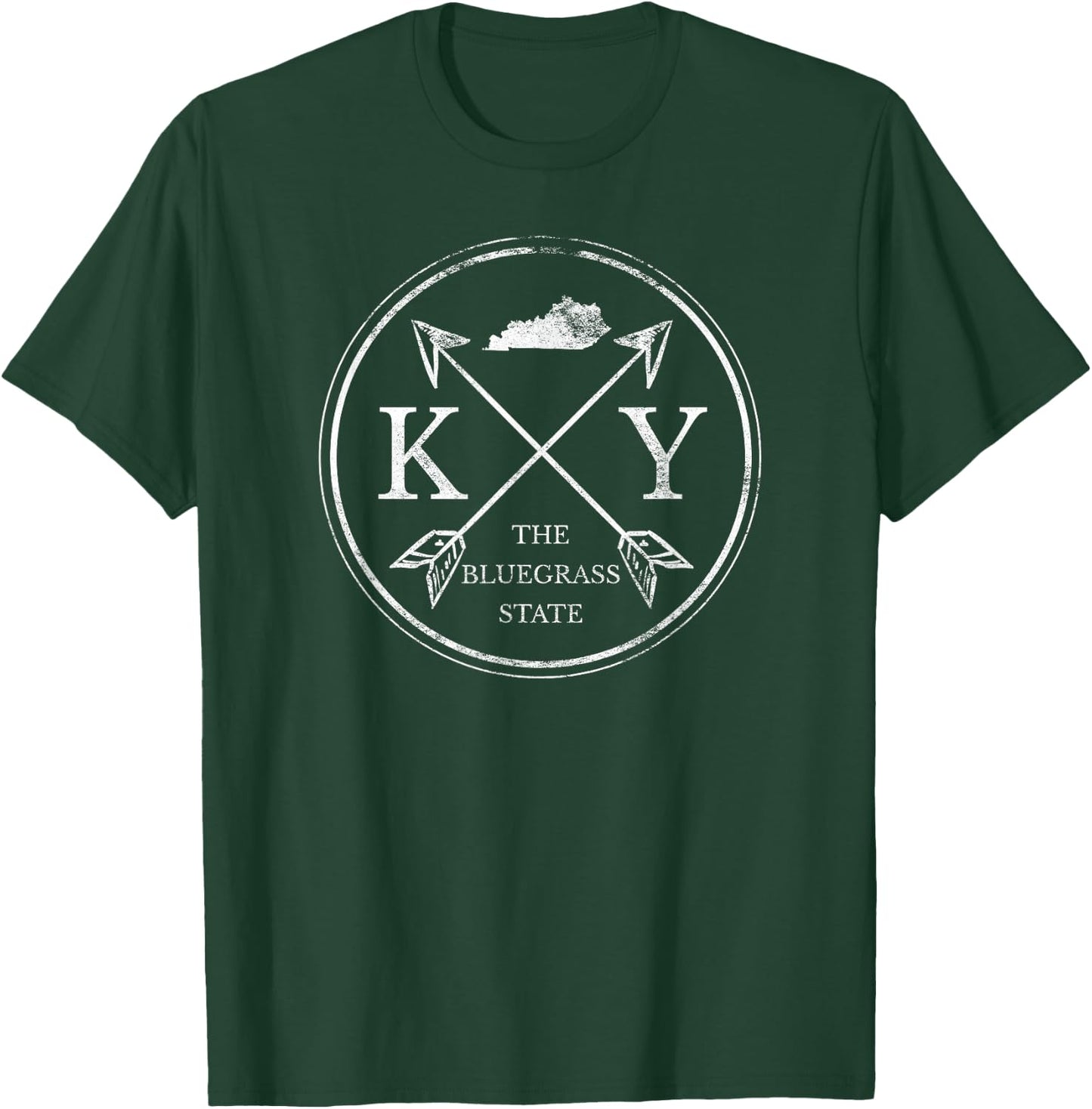 Cute Kentucky KY The Bluegrass State T-Shirt - T-Shirt | Forest