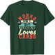 Works Out But Clearly Loves Carbs Funny Low Carb Gym Workout T-Shirt - T-Shirt | Forest