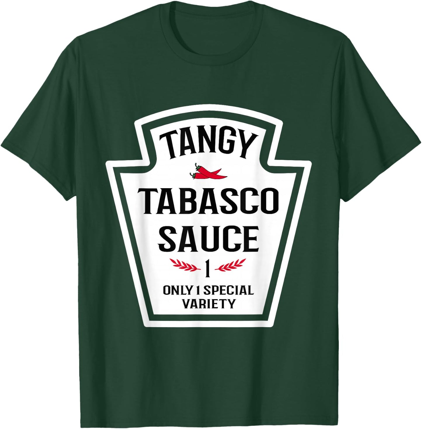 Tangy Tabasco Sauce Group Family Spice Mix , red T-Shirt - T-Shirt | Forest