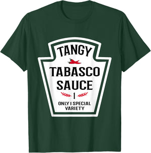 Tangy Tabasco Sauce Group Family Spice Mix , red T-Shirt - T-Shirt | Forest