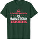 Building Supervision Building Line Training , black T-Shirt - T-Shirt | Forest