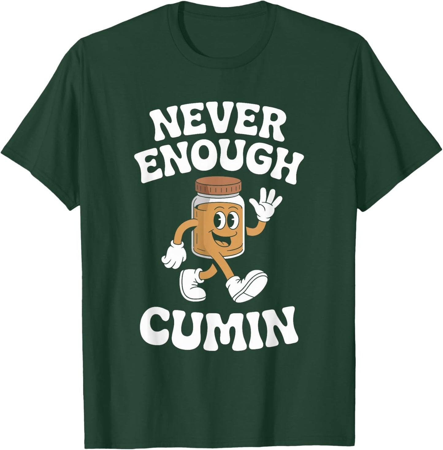 Funny Cumin Retro T-Shirt - T-Shirt | Forest