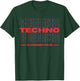 Techno It Connects Us Men's Women's Festival Rave EDM , black T-Shirt - T-Shirt | Forest