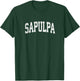 Sapulpa Oklahoma OK Vintage Athletic Sports Design T-Shirt - T-Shirt | Forest