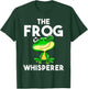 Funny The Frog Whisperer Gift | Cute Bullfrog Fan Boys Girls T-Shirt - T-Shirt | Forest
