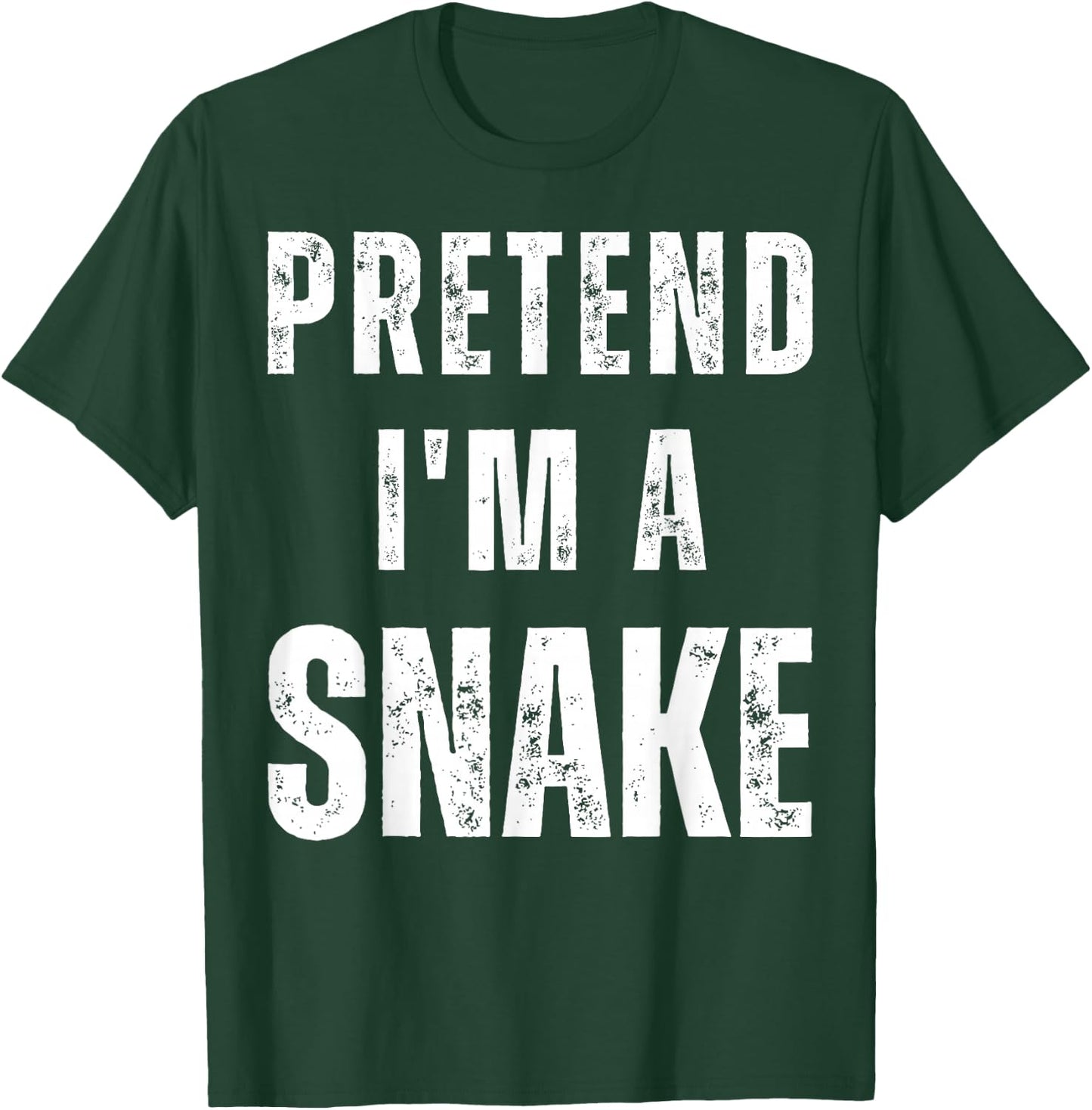 Funny Halloween Costume - Pretend I'm a Snake T-Shirt - T-Shirt | Forest