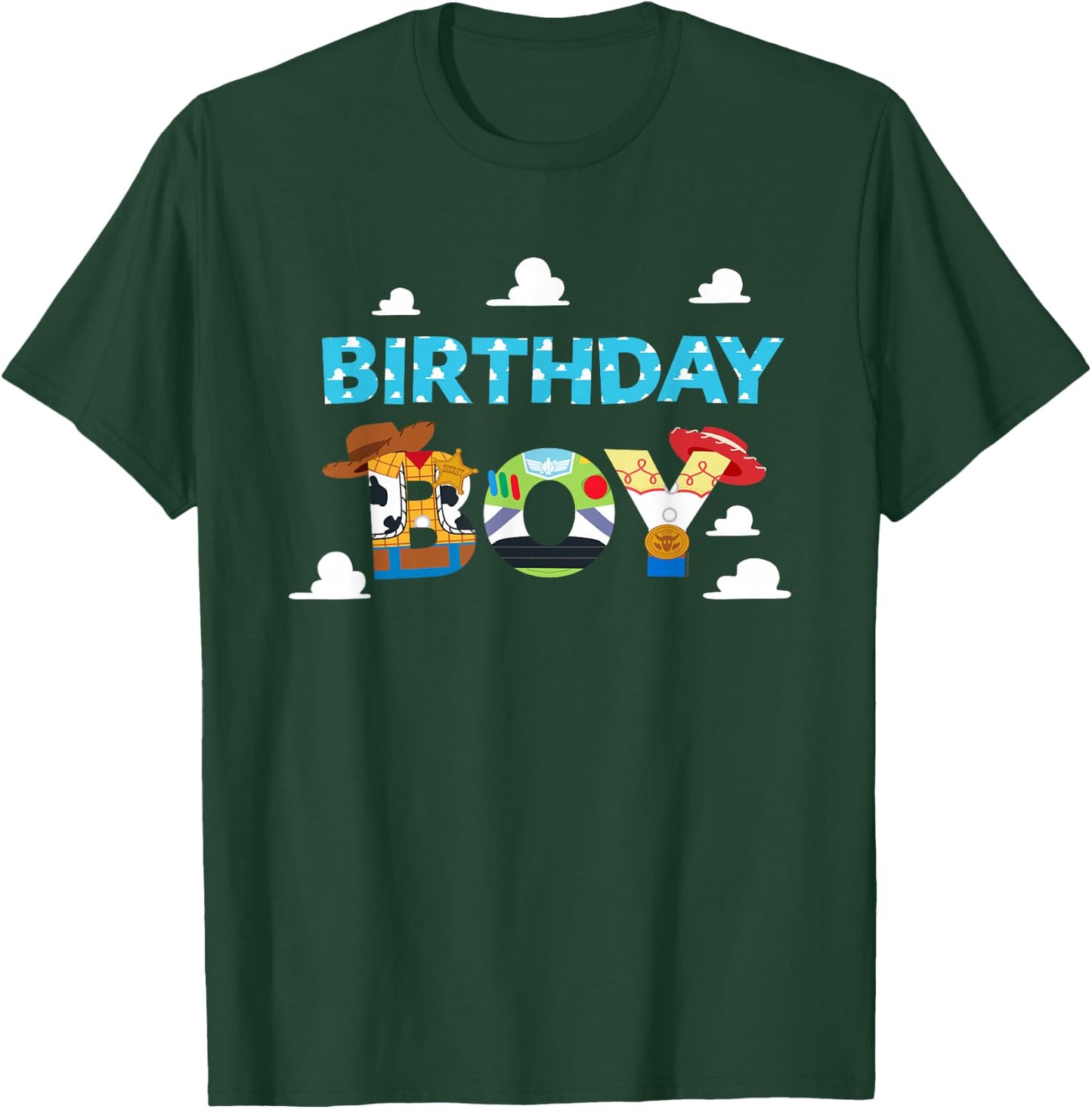 Disney and Pixar’s Toy Story Clouds Birthday Boy T-Shirt - T-Shirt | Forest
