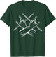 Drummer Drumsticks Rock Drummer T-Shirt - T-Shirt | Forest