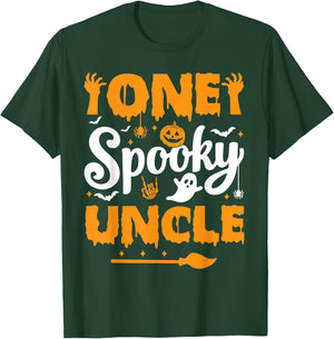 One Spooky Uncle Matching Family Halloween Costumes T-Shirt - T-Shirt | Forest