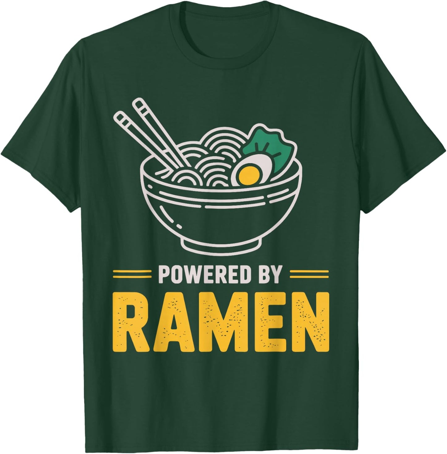 Cute Ramen Art Women Kids Ramen Lover Japanese Ramen T-Shirt - T-Shirt | Forest