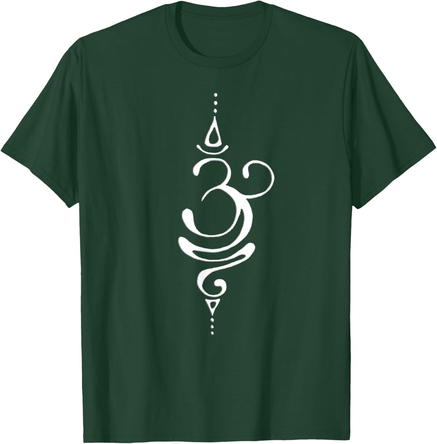 Ancient Sanskrit Symbol for Breathe Inspiration Om Yoga T-Shirt - T-Shirt | Forest