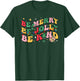 Groovy Be Merry Be Jolly Be Kind Merry Christmas Teacher T-Shirt - T-Shirt | Forest