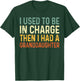 Used to Be in Charge Then Had Granddaughter Grandpa Grandma T-Shirt - T-Shirt | Forest