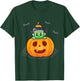 Cute Frankenstein in Pumpkin Kids Matching Halloween T-Shirt - T-Shirt | Forest