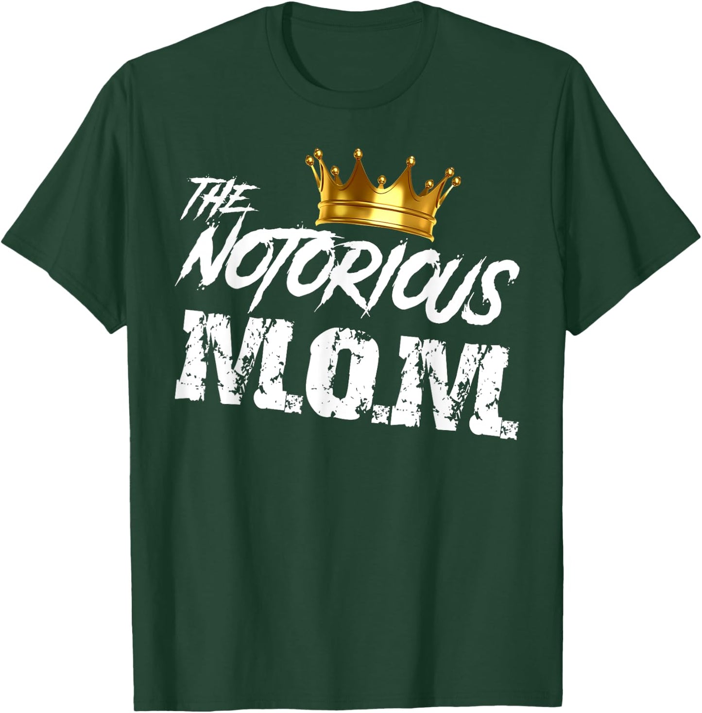 Old School Funny Hip Hop Mothers Day Notorious Mom T-Shirt - T-Shirt | Forest