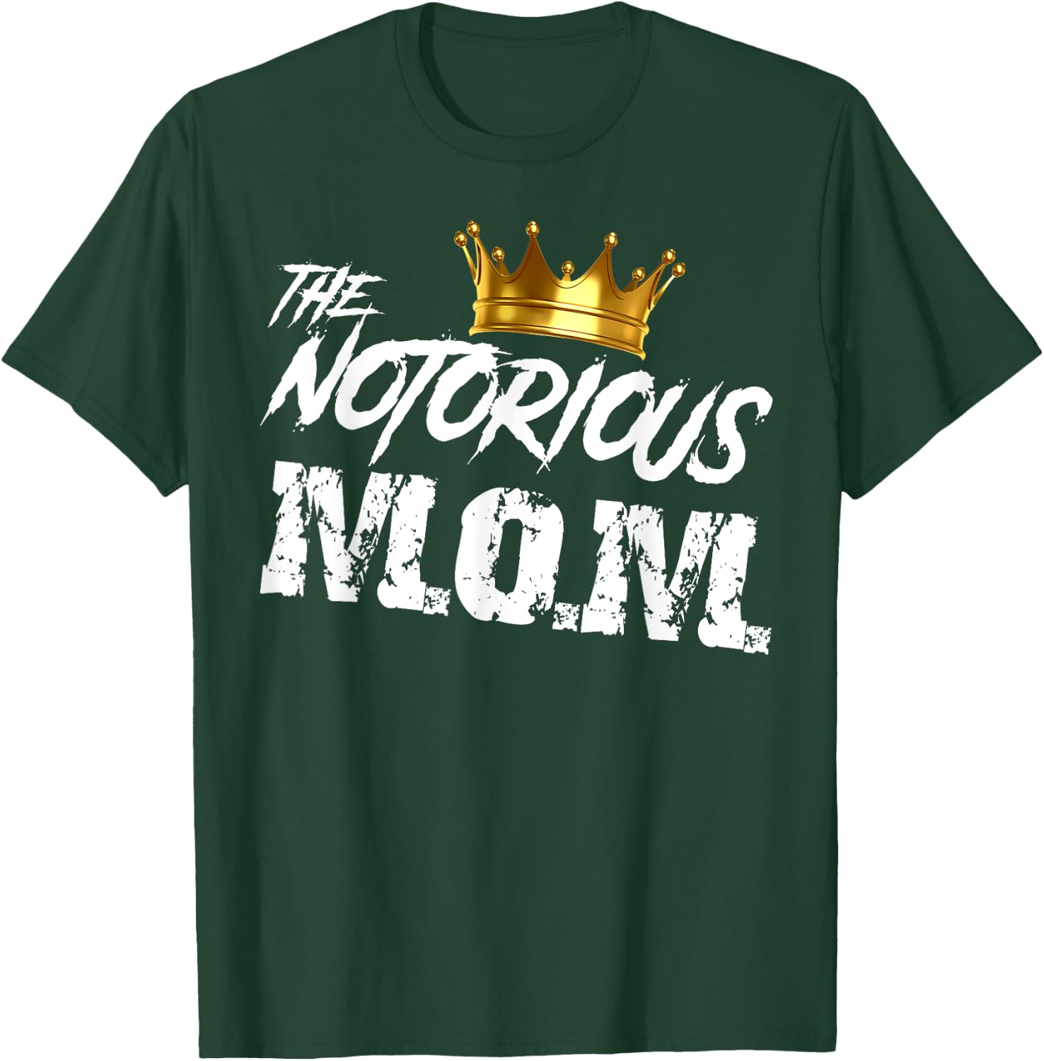 Old School Funny Hip Hop Mothers Day Notorious Mom T-Shirt - T-Shirt | Forest