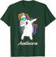 Auntiecorn Unicorn Lovers Aunties Mothersday Aunt T-Shirt - T-Shirt | Forest