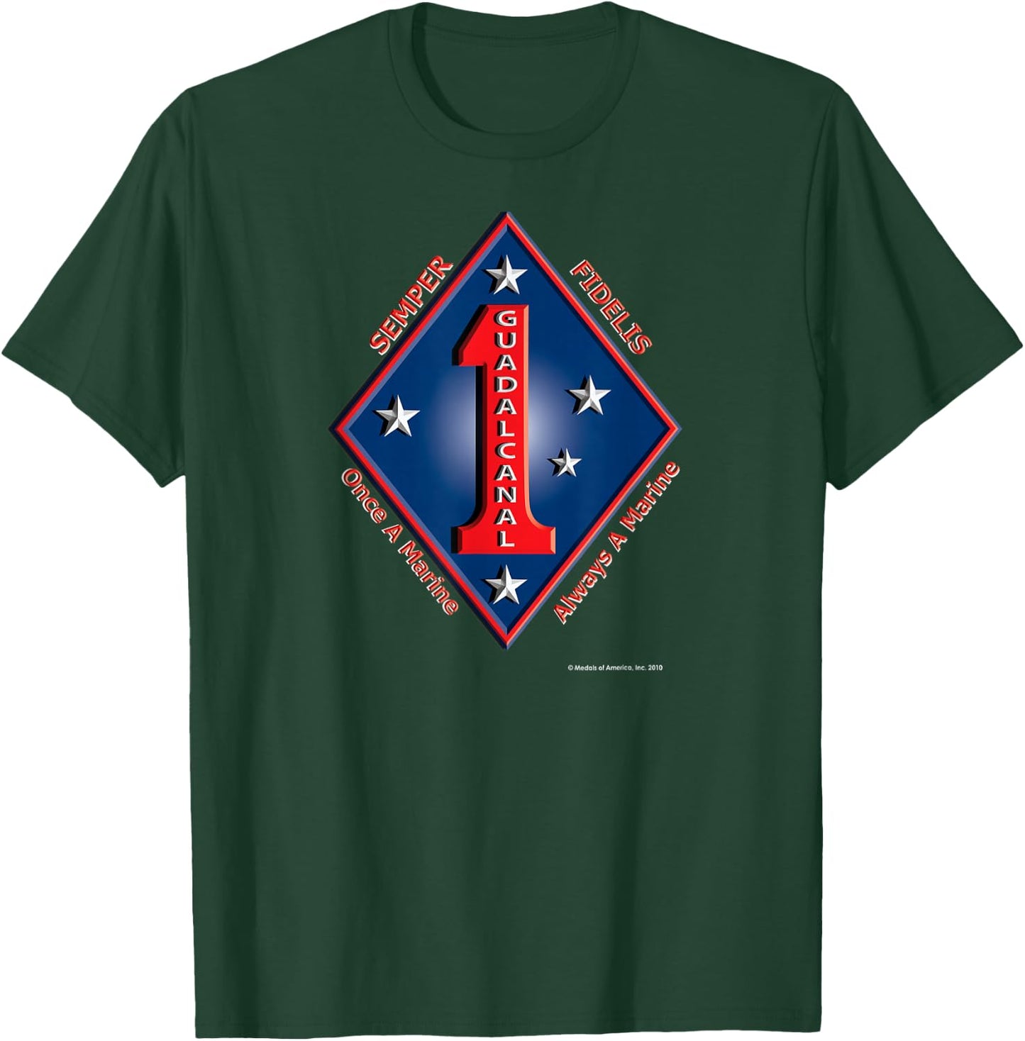 Navy One Day, Navy Always T-Shirt - T-Shirt | Forest