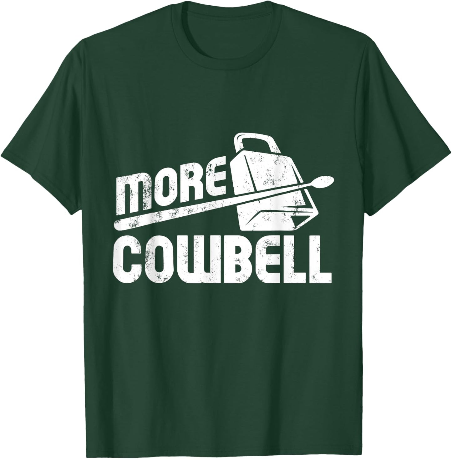 Cow Bell Cowbell Gifts Vintage Funny Drummer Cowbell T-Shirt - T-Shirt | Forest