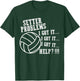Volleyball Funny Setter Problems Beach Hobby Sport Summer T-Shirt - T-Shirt | Forest