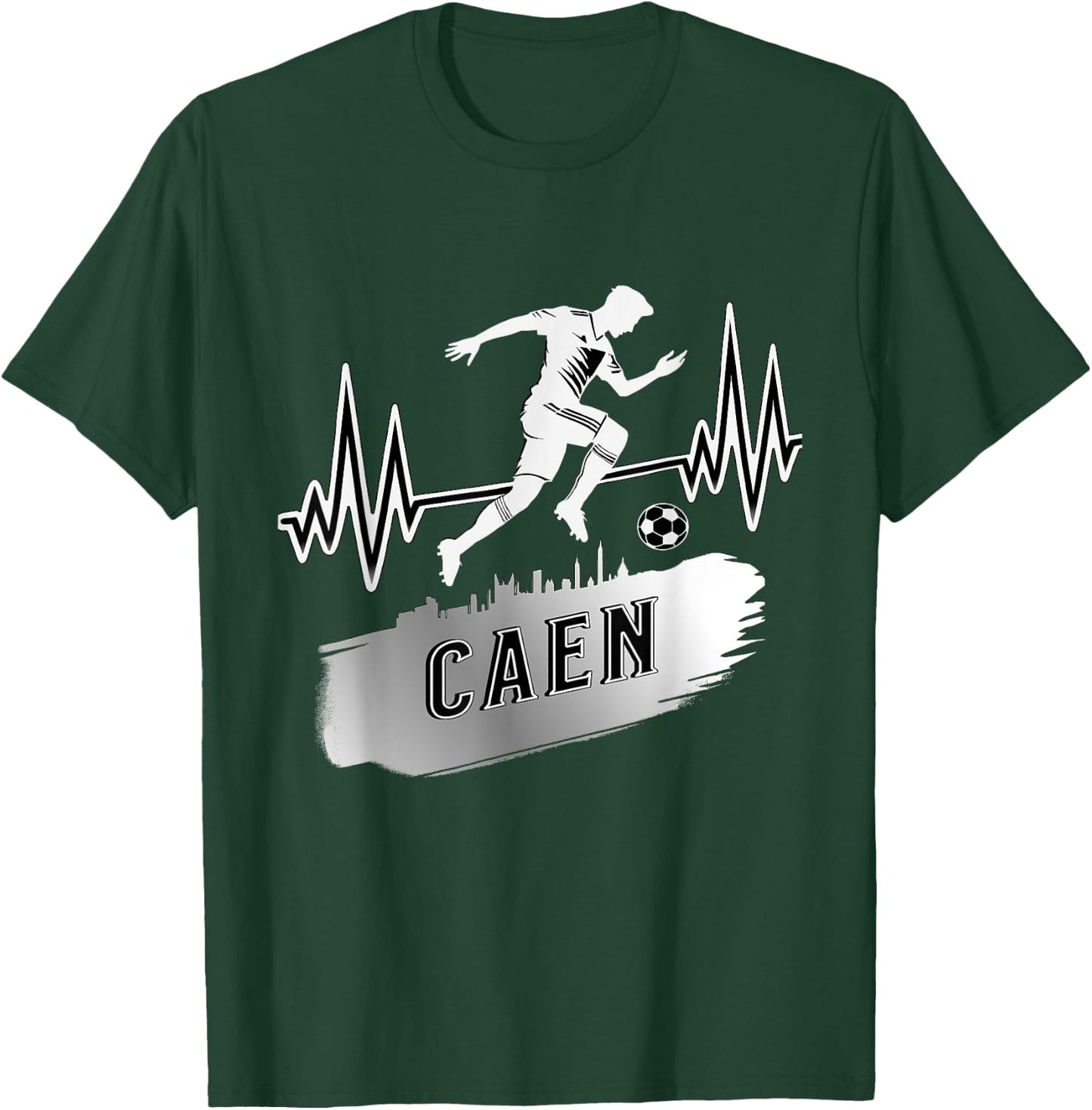 Gift Supporter Caen Foot Caennais T-Shirt - T-Shirt | Forest