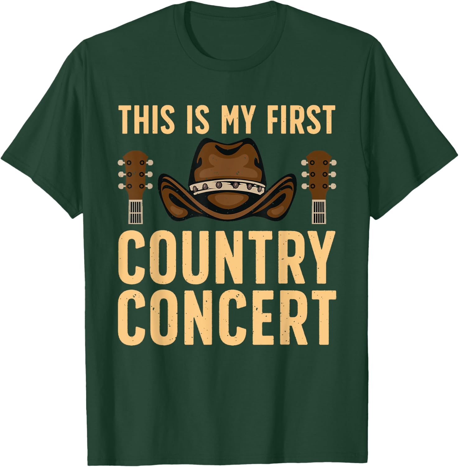 Cool Country Concert Art Women Country Music Lover T-Shirt - T-Shirt | Forest