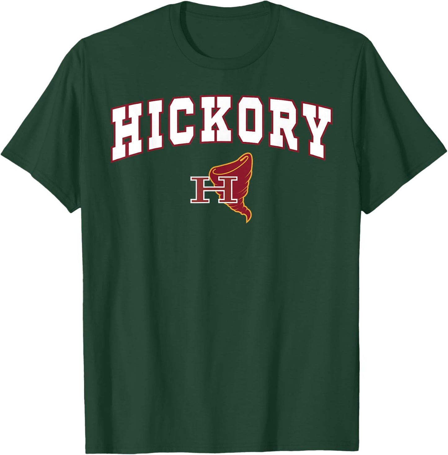 Hickory High School Red Tornadoes T-Shirt - T-Shirt | Forest