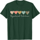 Registered Dietitian Leopard Heart valentine's Day Nurse T-Shirt - T-Shirt | Forest