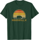 80s Retro Hendersonville NC North Carolina Wildlife Bear WNC T-Shirt - T-Shirt | Forest