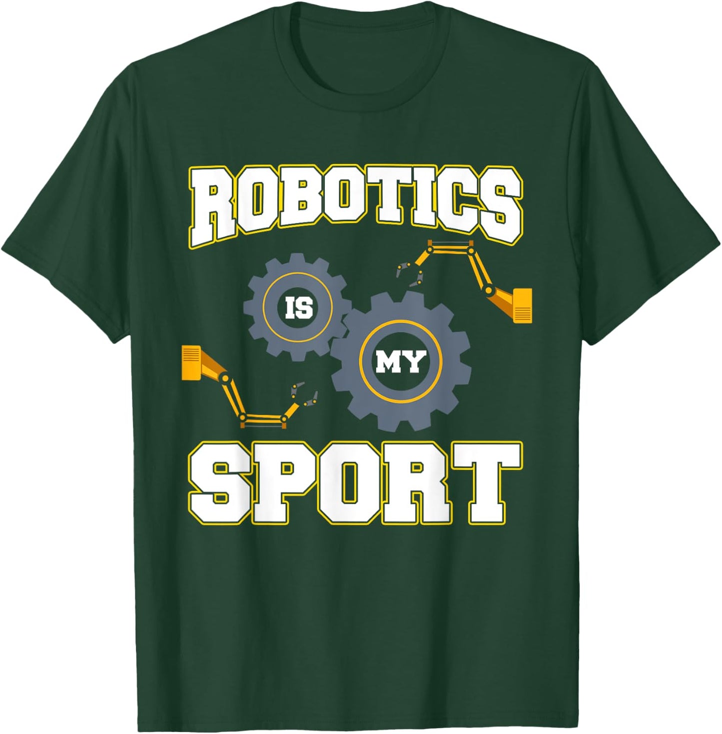 Cool Robotics Art Men Women Robot Engineering Programming T-Shirt - T-Shirt | Forest