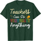 Online Class Teacher Gift Teachers Can Do Virtually Anything Men Women T-Shirt - T-Shirt | Forest
