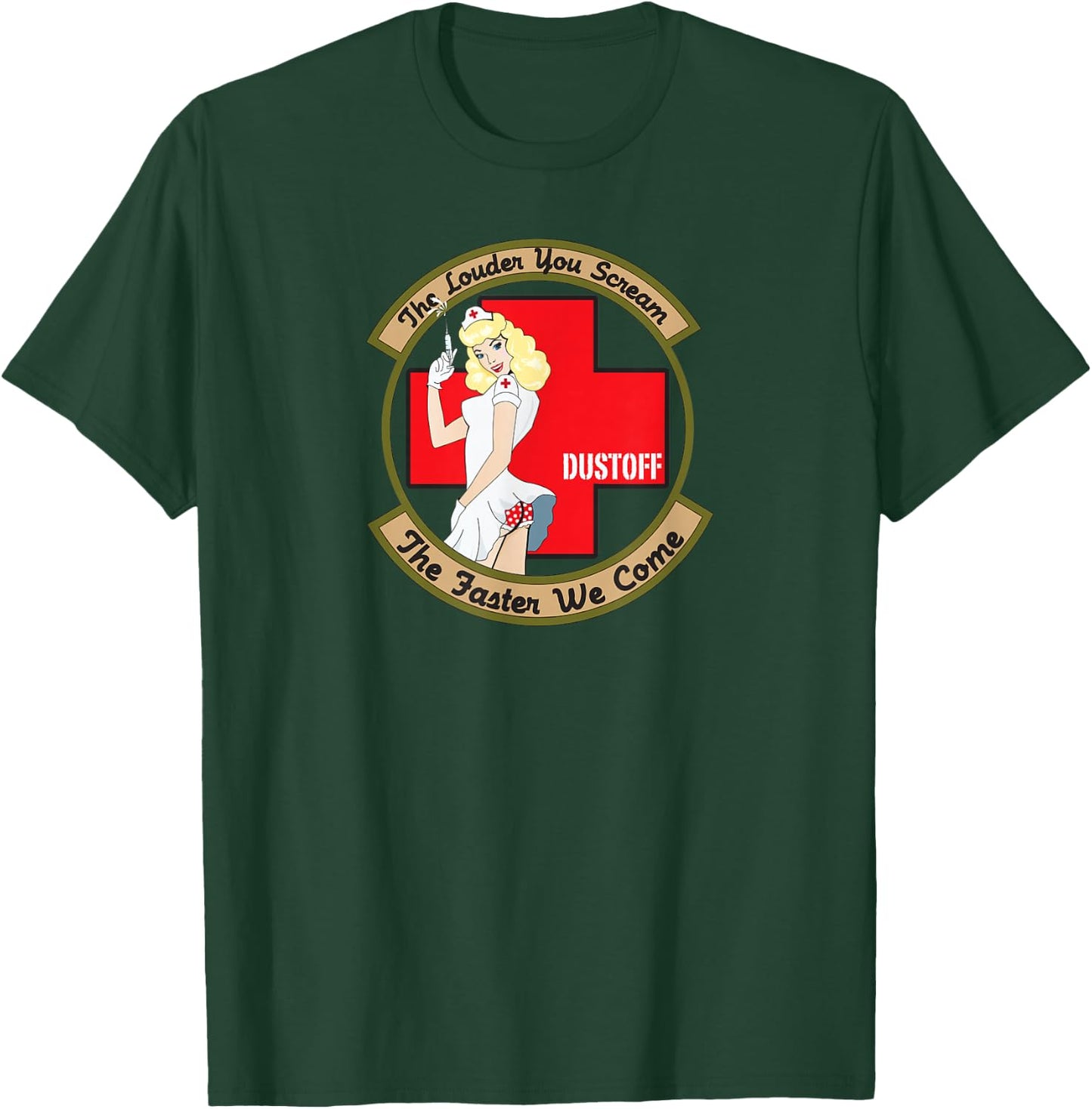 The Louder You Scream The Faster We Come T-Shirt - T-Shirt | Forest
