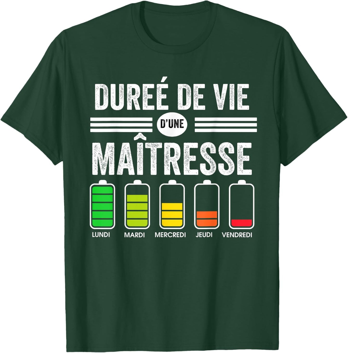 School Mistress Funny Life Of A Mistress , Black, S T-Shirt - T-Shirt | Forest