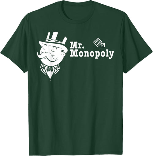 Monopoly Rick Uncle Pennybags Vintage Logo Portrait
